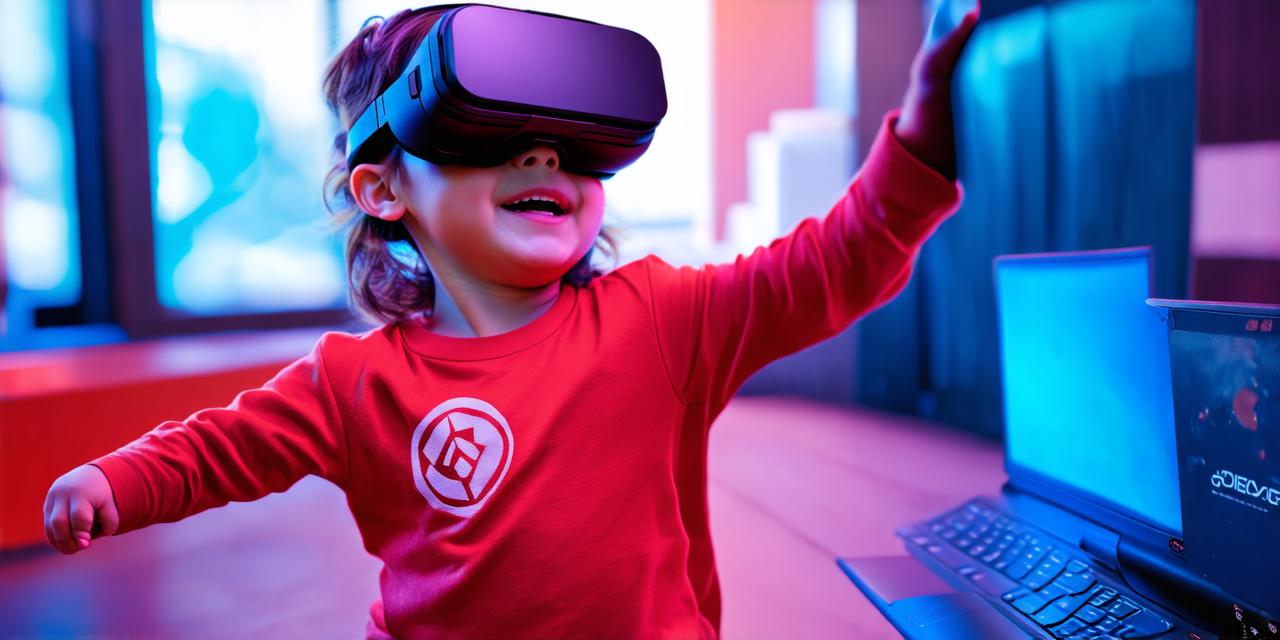 How does virtual reality impact child development?